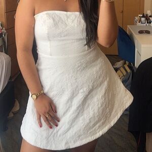 White mini Lulus Dress